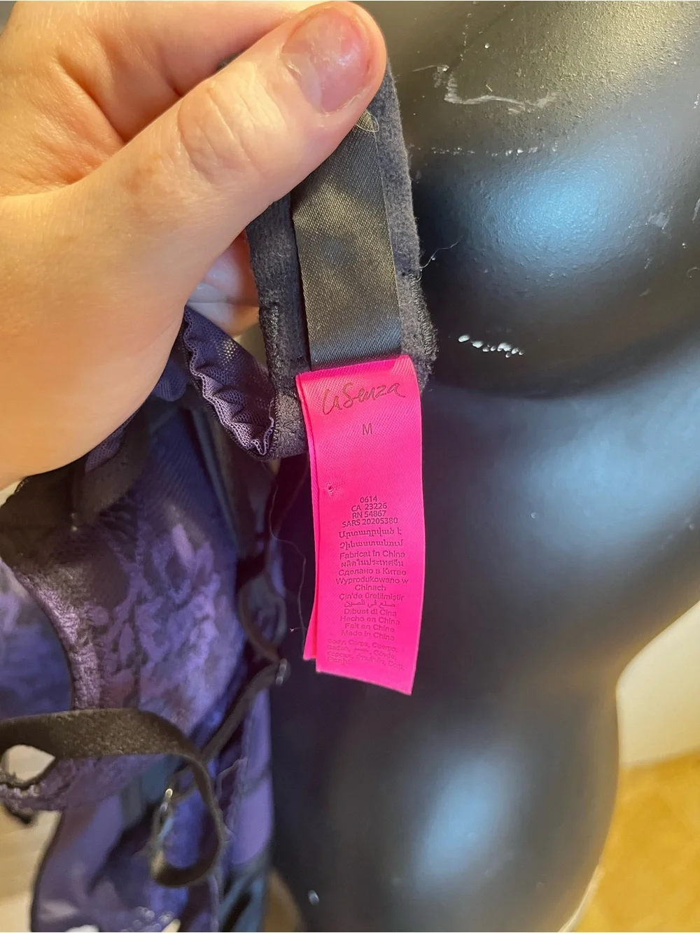 La Senza Double Push Up Chemise Lingerie - Picture 5 of 5